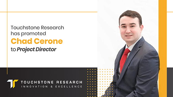 Touchstone Research Promotes Chad Cerone to Project Director