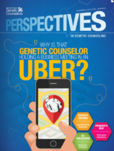Why Is That Genetic Counselor Holding a Business Meeting in an Uber?